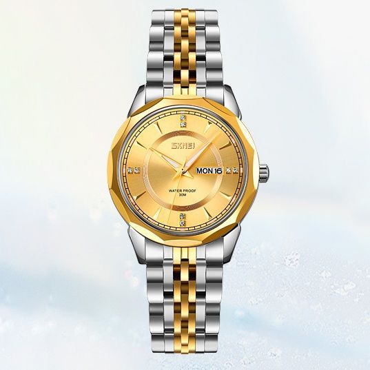 Skmei 9264TGDGD Silver/Gold-Gold 1080-2413 фото