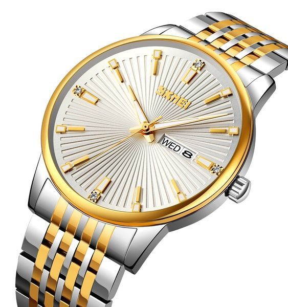 Skmei 9323TGDSI Silver/Gold-Silver 1080-2355 фото
