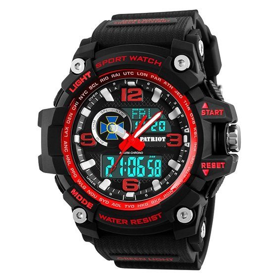 Patriot 012BKRDSBU СБУ Чорні з червоним + Коробка 1201-0175 фото