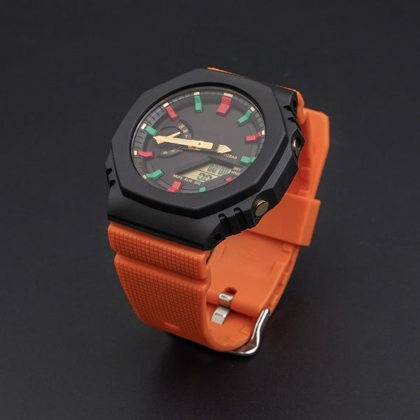 Ремінець для Casio G-Shock GM-2100 Orange SI 1051-0846 фото