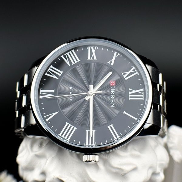 Curren 8422 Silver-Black 1008-0337 фото