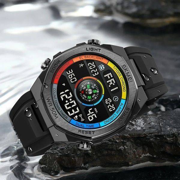 Skmei 2209CLBK Colorful-Black STOPPED SALE 1080-2261 фото