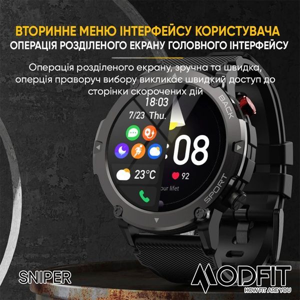 Modfit Sniper All Black 36 мм. 1077-0216 фото