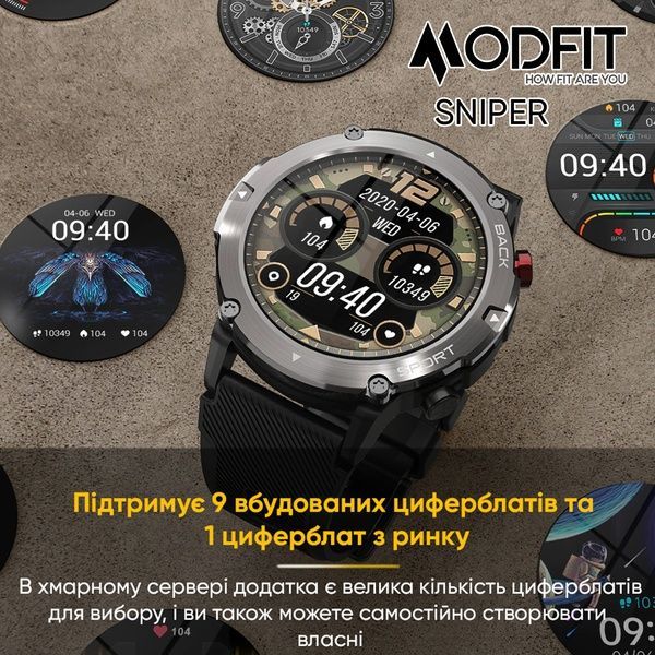 Modfit Sniper All Black 36 мм. 1077-0216 фото