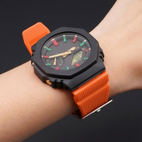 Ремінець для Casio G-Shock GM-2100 Orange SI 1051-0846 фото