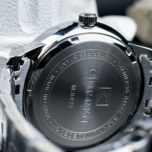 Curren 8422 Silver-Black 1008-0337 фото