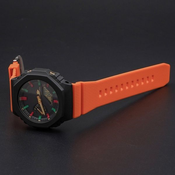 Ремінець для Casio G-Shock GM-2100 Orange SI 1051-0846 фото