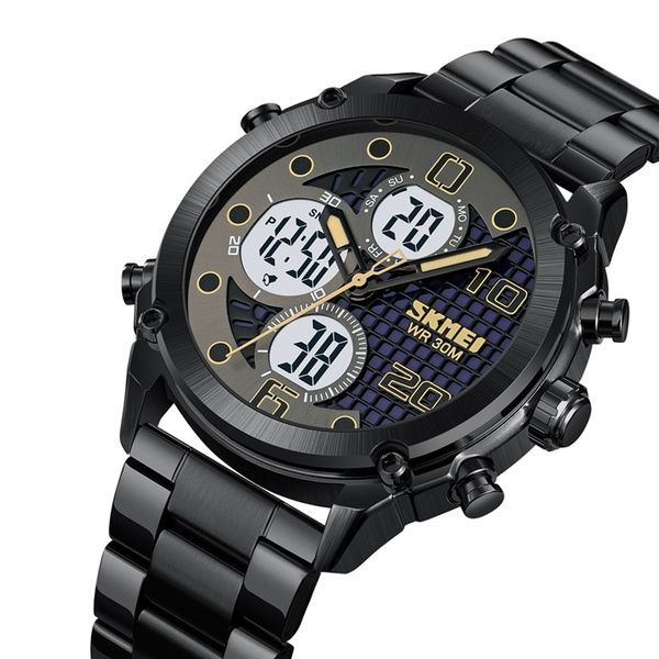 Skmei 1975SBKWT Black-White Steel 1080-2034 фото