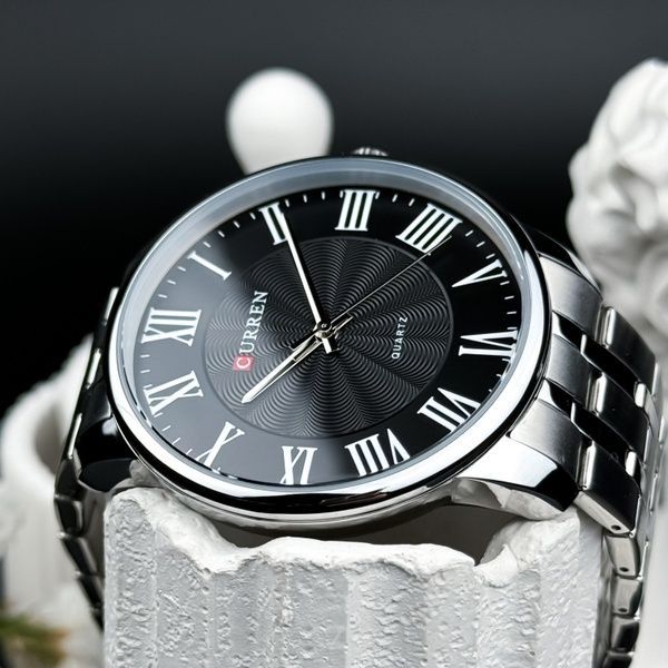 Curren 8422 Silver-Black 1008-0337 фото