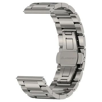 Сталевий браслет KOSPET 22 мм. Silver 1051-1445 фото