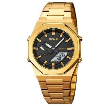 Skmei 1816GDWT Gold-White 1080-1918 фото