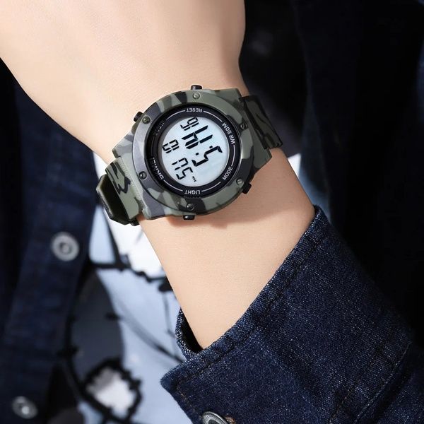 Skmei 1772CMGNWT Camo Green-White 1080-0949 фото