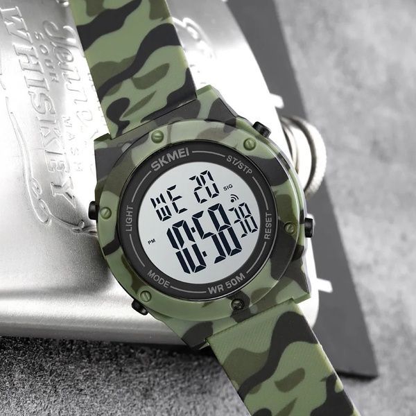 Skmei 1772CMGNWT Camo Green-White 1080-0949 фото
