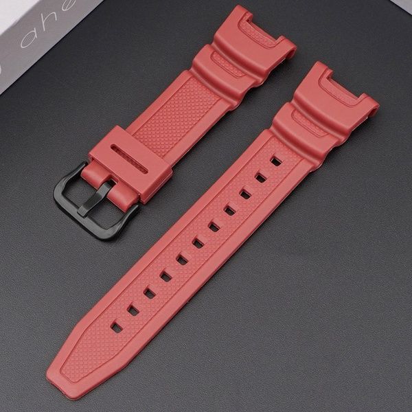 Ремінець для Casio SGW-100 Red BK 1051-1064 фото