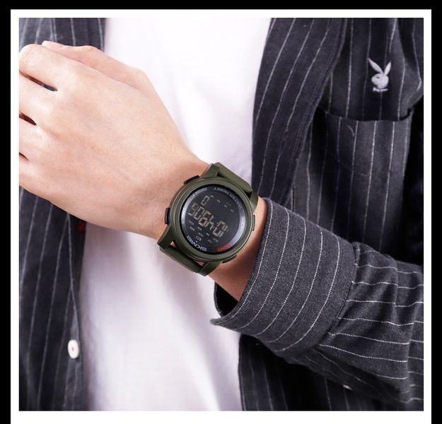 Skmei 1469AGBK Military-Black 1080-0811 фото