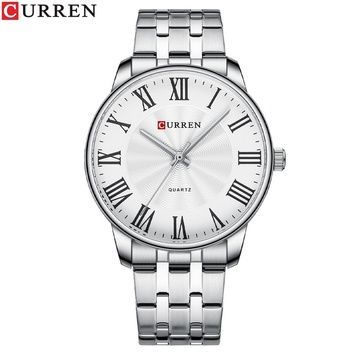 Curren 8422 Silver-White 1008-0339 фото