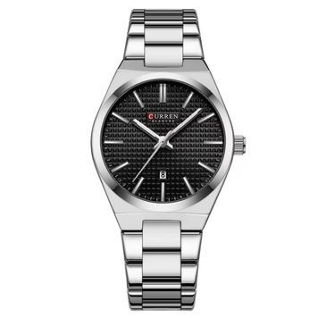 Curren 8439L Silver-Black 1008-0491 фото