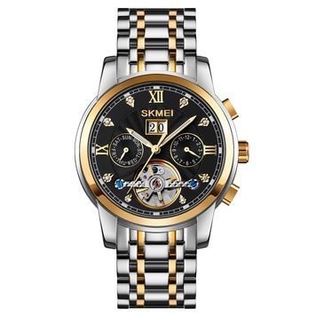 Skmei M029TGDBK Gold-Silver-Black 1080-1920 фото