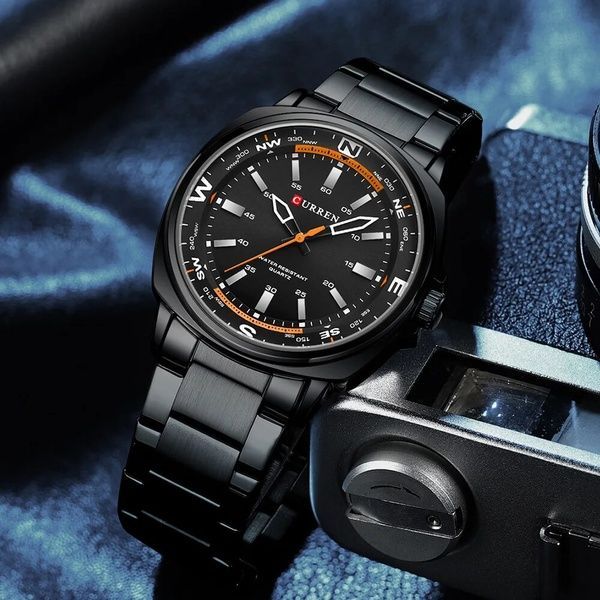 Curren 8455 All Black 1008-0450 фото