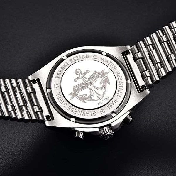 Pagani Design PD-1705-1 Silver-Silver Steel 1138-0083 фото