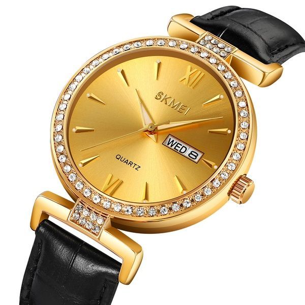 Skmei 2090GDGDBK Gold Gold-Black 1080-2187 фото