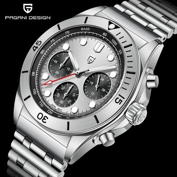 Pagani Design PD-1705-1 Silver-Silver Steel 1138-0083 фото