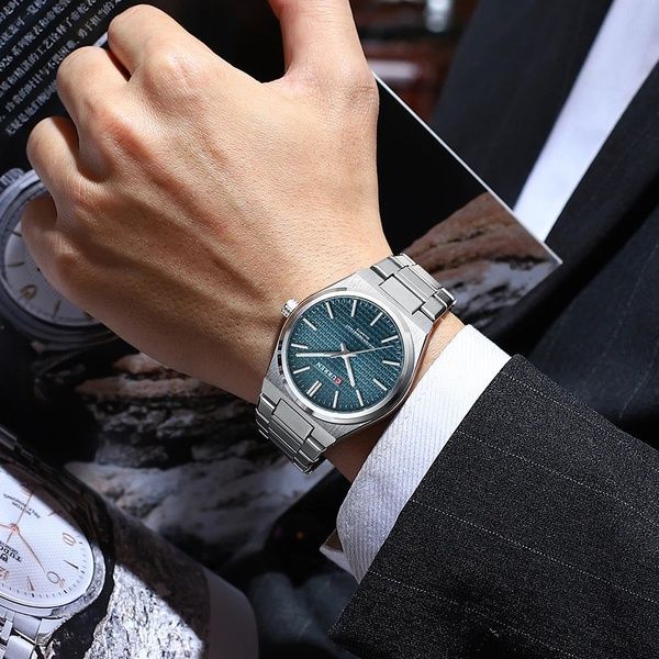 Curren 8439 Silver-Blue 1008-0389 фото