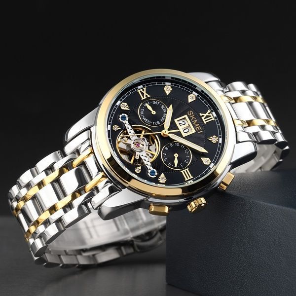 Skmei M029TGDBK Gold-Silver-Black 1080-1920 фото