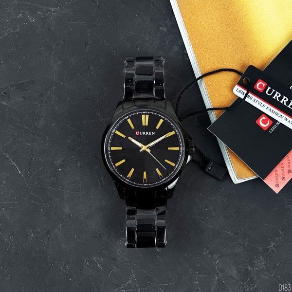 Curren 8322 Black-Gold 1008-0183 фото