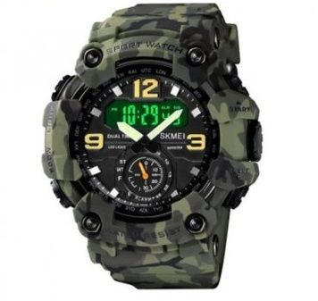 Skmei 1637CMGN Camo Green. 1080-0846 фото