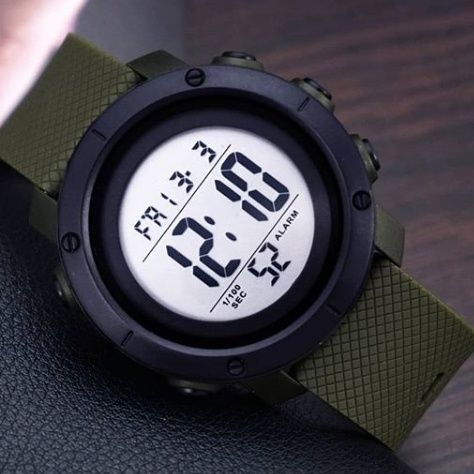 Skmei 1426AGWT Army Green-White 1080-0468 фото