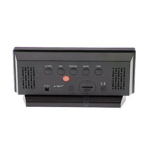 Електронний настільний LED годинник від USB VST-897 6DS/897-4 фото