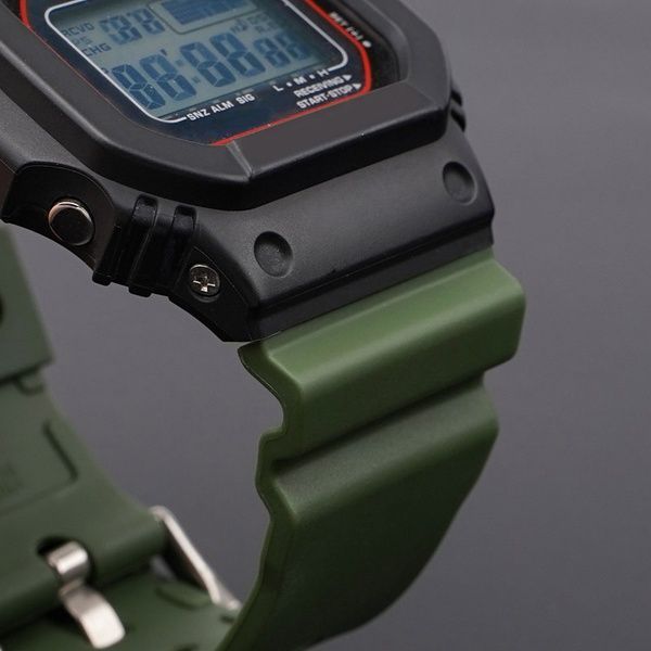 Ремінець для Casio G-Shock DW-6900 Army Green SI 1051-0825 фото