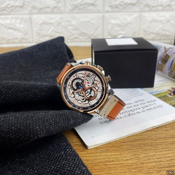 Curren 8380 Silver-Cuprum-Brown 1008-0226 фото