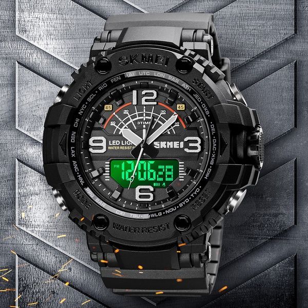 Skmei 1617 Black 1080-0776 фото