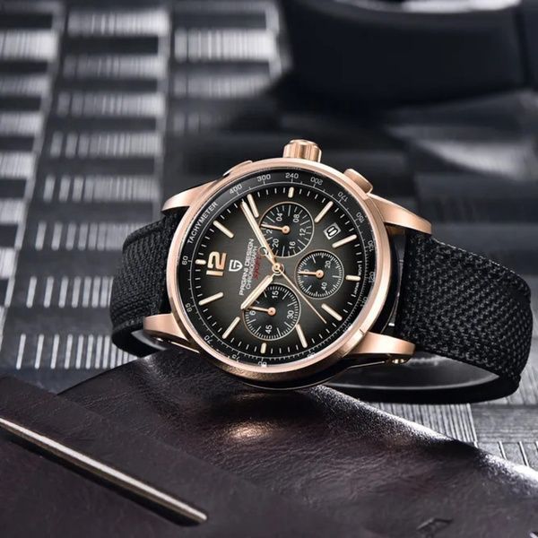 Pagani Design YS008 Rose Gold-Black 1138-0003 фото