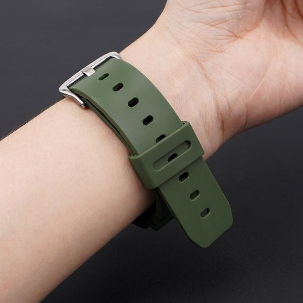 Ремінець для Casio G-Shock DW-6900 Army Green SI 1051-0825 фото