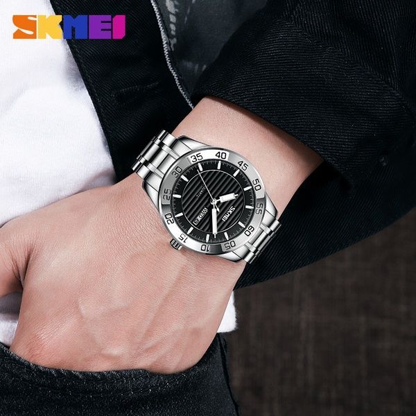 Skmei 9293SIBK Silver-Black 1080-1648 фото