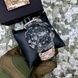 Patriot 005 Тризуб срібло Сірий камуфляж Паракордовий ремінець Desert Camo + Короб 1201-0400 фото 3