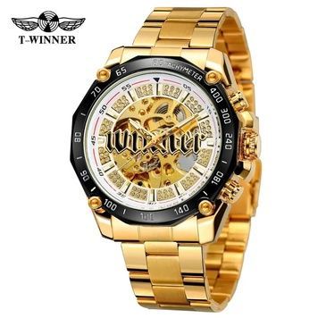 Forsining 8186 Gold-White Steel 1059-0236 фото