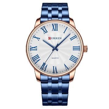 Curren 8422 Blue-Gold-White 1008-0340 фото