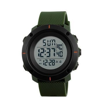 Skmei 1213AG Black-Military Wristband 1080-0816 фото