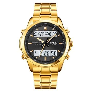 Skmei 2049GDWT Gold-White SALE 1080-1873 фото