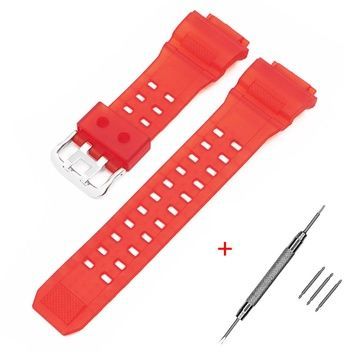Ремінець для Casio G-Shock GW-9400 Transl Red SI 1051-0970 фото