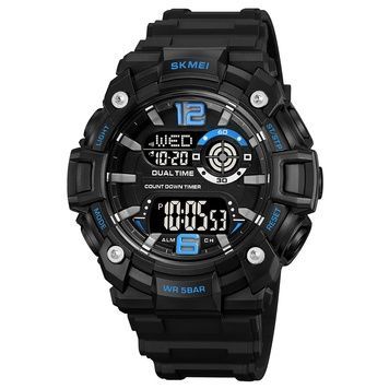 Skmei 2018BUBK Blue-Black SALE 1080-2038 фото