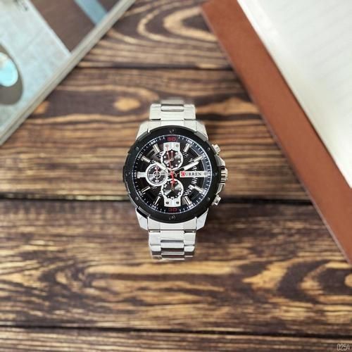 Curren 8336 Silver-Black 1008-0254 фото