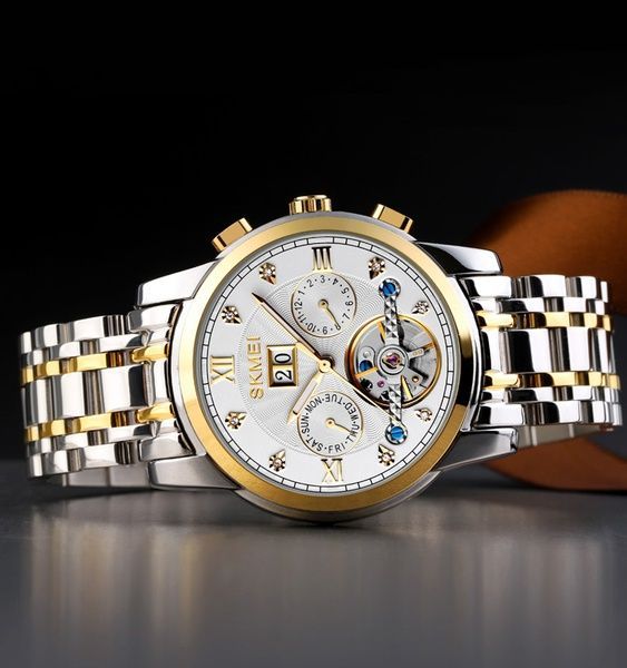 Skmei M029TGDSI Gold-Silver-Silver 1080-1922 фото