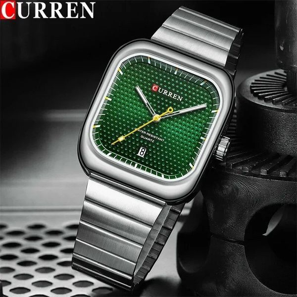 Curren 8460 Silver-Green 1008-0452 фото