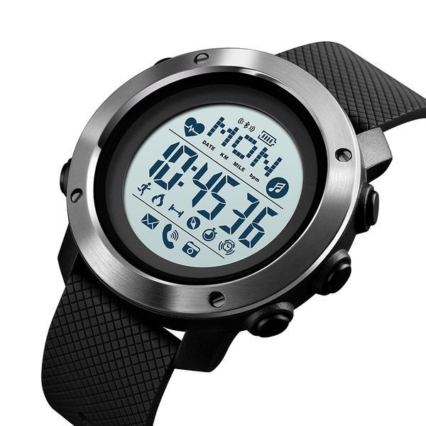 Skmei 1511BK All Black Smart Watch + Compass 1080-0951 фото