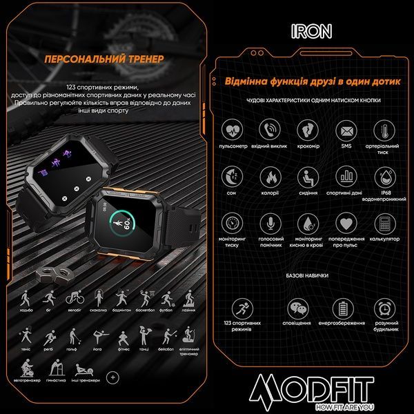 Modfit Iron All Black 1077-0221 фото